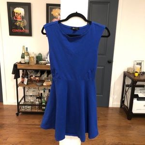 Blue cotton Dress